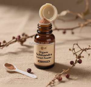 Extracto orgânico direto da planta natural do pó do extrato do fruto de <span class=keywords><strong>Schisandra</strong></span> <span class=keywords><strong>Chinensis</strong></span> da fábrica rico em Schizandrin para aditivos alimentares - Product Image 2