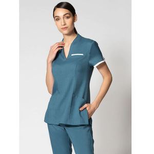 Tunique de Salon de coiffure pour femmes, uniforme de <span class=keywords><strong>SPA</strong></span> thaïlandais, joli, à la mode, - Product Image 3