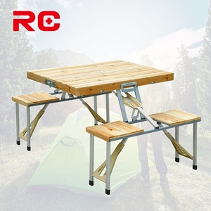 Bàn Ăn Ngoài Trời Giá Rẻ Bàn Ghế Nhựa Gấp Dã Ngoại - Product Image 4