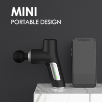 Mini pistolet de massage moins cher, portable, sans balais, 4 vitesses, massage musculaire profond, mini pistolet de massage fascial