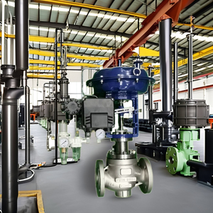 Válvula de control de aire neumática de caída de presión con alivio - Product Image 2