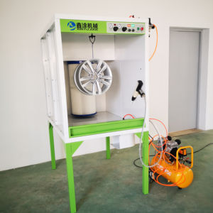 Cabine de pulvérisation de petite cabine de poudre pour l'industrie de revêtement de poudre - Product Image 6