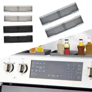 Silicone Magnetic Stove Top Magnetic Shelf Spice Rack Organizer for Kitchen Non-Slip Over Oven Organization