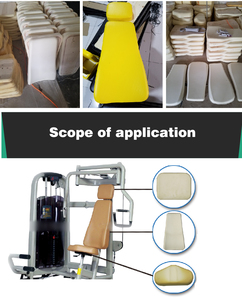 Pu bọt Con lăn pad cho chân mở rộng, trọng lượng băng ghế dự bị, PEC Tấm lót sàn phụ tùng thay thế cho máy tập thể dục - Product Image 5