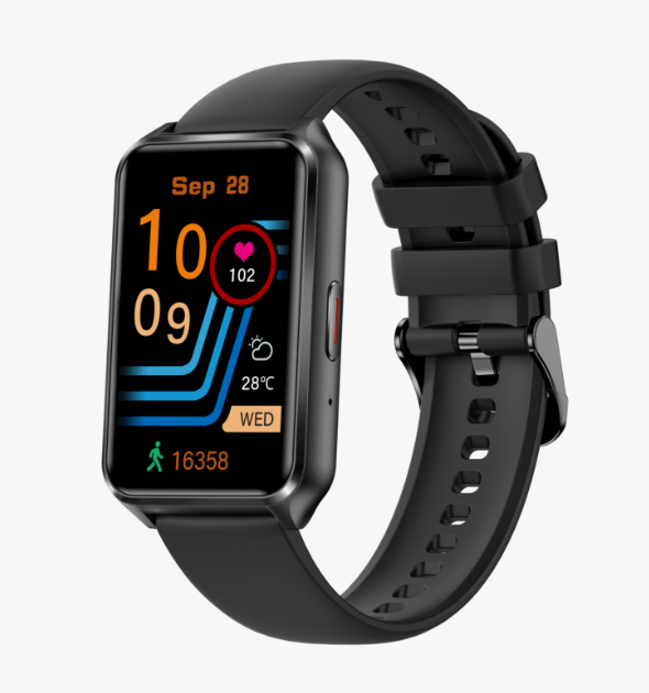 H37 Fashionable Thin New Slim Design Health Monitoring Sports Mode Long Lasting Battery Life Smart Watch 220mah BT Call Watch