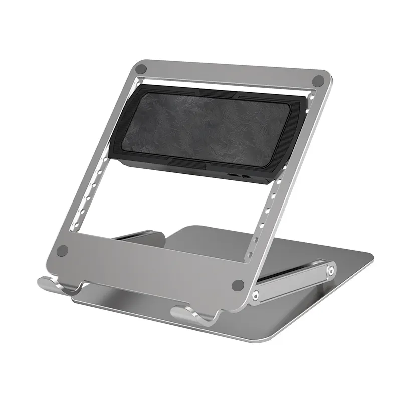 के लिए फिट पैड डेस्क और घर Foldable और समायोज्य Hight ज्ञापन में DP01 लैपटॉप कूलर ठंडा पैड लैपटॉप धारक