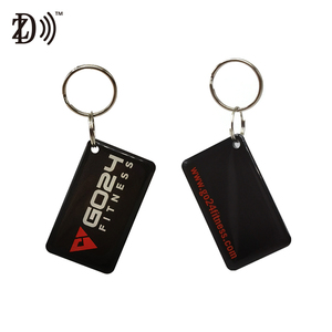 Gần tùy chỉnh Epoxy Key Fob NFC MF siêu nhẹ EV1 48byte Keychain RFID nhựa tag - Product Image 5