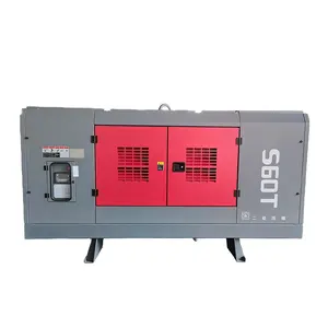 China S95 Series Factory Price 295kW yuchai engine 24bar Water well and mining use screw air compressor