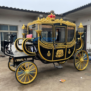 รถม้าไฟฟ้าสี่ล้อสุดหรู ปี 2025 สำหรับการท่องเที่ยวแบบราชวงศ์ งานแต่งงาน และโอกาสพิเศษอื่นๆ มีจำหน่ายแล้ว - Product Image 6