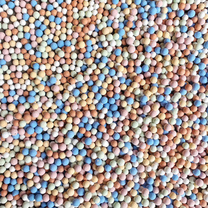 Conterry Expanded <b>Clay</b> <b>Pebbles</b> 5-6mm Mixed Colors Round Non-Toxic For Hydroponic Horticulture And Flower Cultivation - Product Image 1