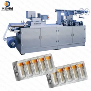 Jam Liquid Plastic High Frequency Fully Automatic Tablet Packing Card Sealer For Button Capsule Blister Packaging Machine