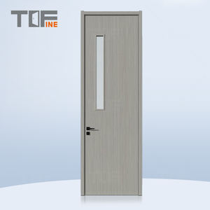 Porte WPC fabriquée au Vietnam 100% composite plastique en bois intérieur étanche avec couverture en film <span class=keywords><strong>PVC</strong></span> produit de cadres de porte et de fenêtre - Product Image 5