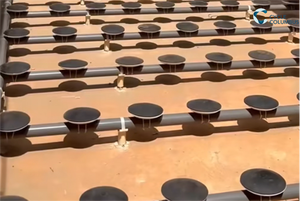 Hefbare membraanschijfbeluchter fijne belletjes hoge efficiëntie zuurstofbevochtiging afvalwaterzuiveringsinstallatie met 1 jaar garantie - Product Image 2