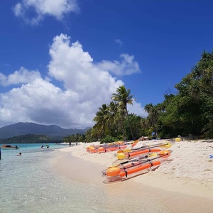 เรือคายัคใสแบบโปร่งแสงสำหรับ 2 คน ลดราคาจากโรงงาน เรือพายพลาสติกใส เรือแคนูใส - Product Image 5