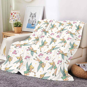 Couverture en flanelle douce à imprimé Forêt Magique <span class=keywords><strong>de</strong></span> <span class=keywords><strong>Contes</strong></span> <span class=keywords><strong>de</strong></span> Fées pour la décoration <span class=keywords><strong>de</strong></span> chambre d'enfants et <span class=keywords><strong>de</strong></span> filles, plaid douillet et chaud en polaire - Product Image 3