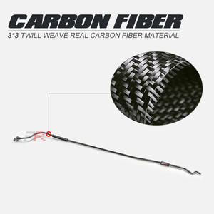 Para Mazda MX5 NC NCEC Miata Roadster: Varilla de Soporte para Capó de Fibra de Carbono Seca, Kits Interiores - Product Image 2