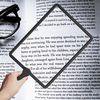 High Definition 3D Portable Smartphone Screen Amplifier 10/12 Inch LED Magnifier Made of Plastic