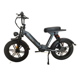Vélo de Montagne Électrique Sportif en Vente Directe d'Usine, Pneus Larges 20*4, Cadre en Alliage d'Aluminium 48V, Moteur Brushless 250W Double - Product Image 5