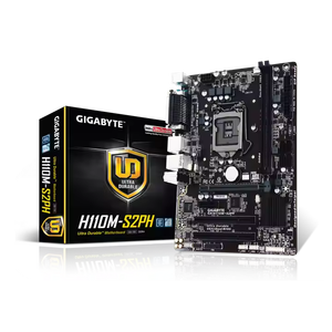 <span class=keywords><strong>GIGABYTE</strong></span> H110M S2PH,LGA <span class=keywords><strong>1151</strong></span> <span class=keywords><strong>Socket</strong></span> Dual Channel DDR4 Ram Micro ATX Gaming DDR4 Motherboard H110 - Product Image 1