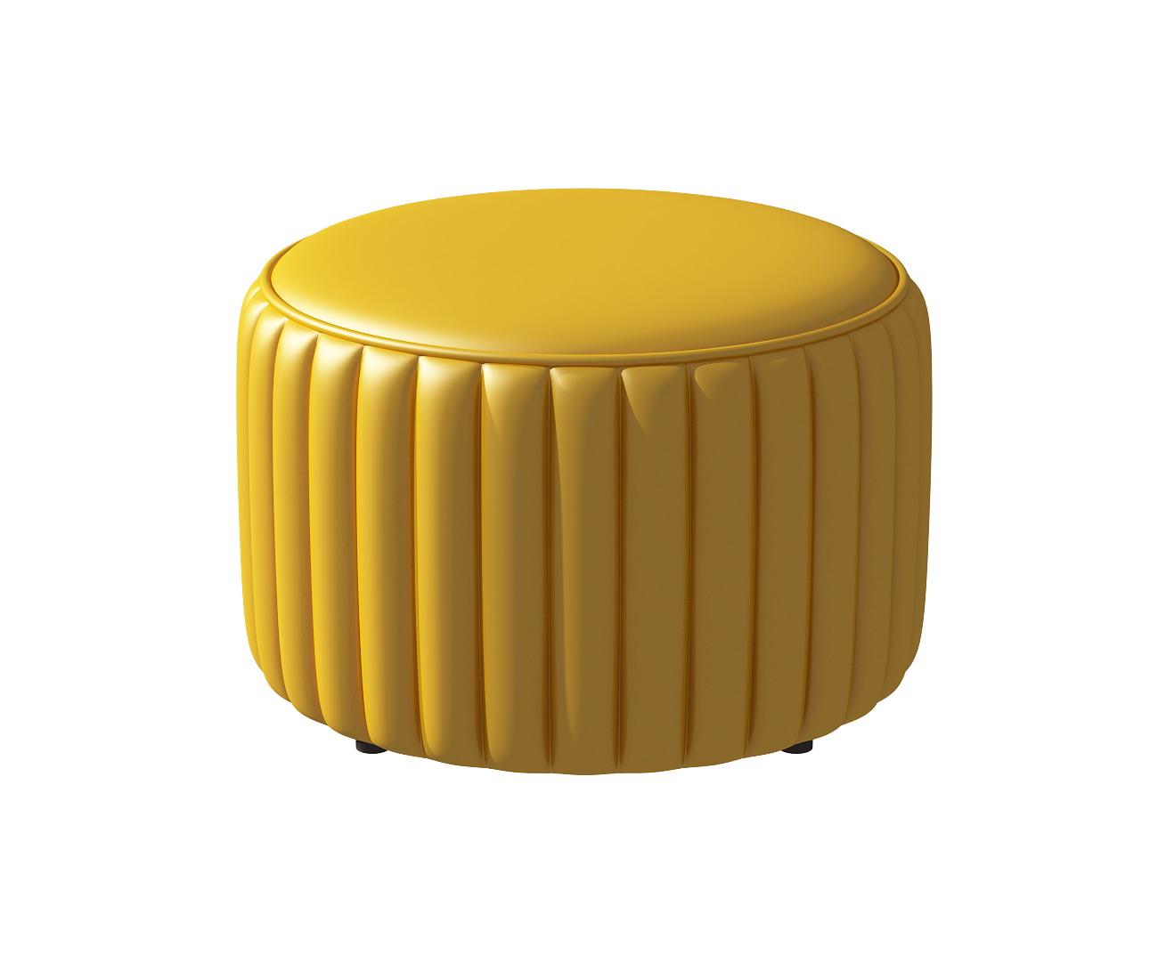 Amarillo brillante de gran tamaño