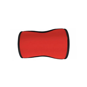 Genouillère en néoprène rouge et noir respirante, universelle, unisexe, protection toutes saisons - Product Image 4