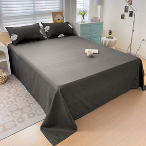 Fresh Ins Pastoral <span class=keywords><strong>Aloe</strong></span> Vera Funda de edredón de algodón Juego de cuatro piezas para uso doméstico Dormitorio de estudiantes 100% Algodón Lindo de tres piezas - Product Image 4