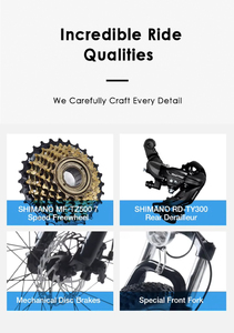 Vélo électrique 2026 Ebike Bicicletta Mtb <span class=keywords><strong>Junior</strong></span> 26 pouces 250W 36V avec assistance au pédalage, vélo de montagne avec support du fabricant - Product Image 3