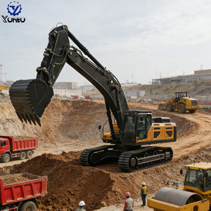 Excavatrice à godets de grande capacité de 60 tonnes à haut rendement, adaptée aux travaux de <span class=keywords><strong>terrassement</strong></span> lourds et à la construction de projets à grande échelle - Product Image 2