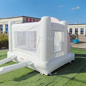 Château sautant de maison de videur gonflable d'arc-en-ciel de pastel de PVC de <span class=keywords><strong>10</strong></span> pieds pour la fête d'enfants - Product Image 4