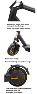 Envío Gratuito desde Almacén de la UE y EE. UU., Sin Impuestos, Scooter Eléctrico Plegable con Batería de 10.5ah para Adultos - Product Image 6