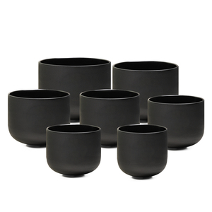 진팡 도매 고순도 석영 크리스탈 싱잉볼 7개 세트 (사운드 배스 & 힐링용) - Product Image 3