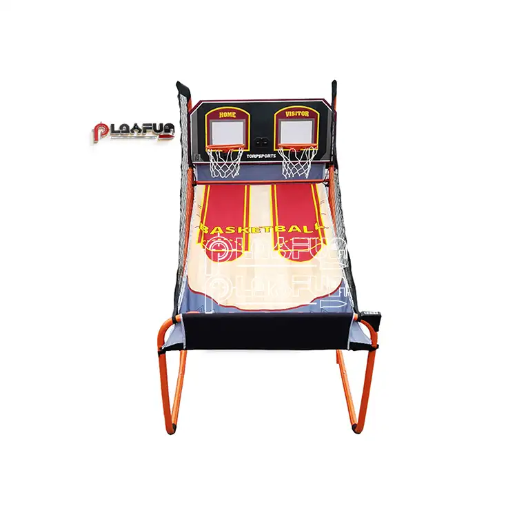 Système de basket-ball arcade Double pliable, pour jouer au basket-ball électronique, avec chargeur ou batterie