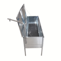 Cage de poussins sur pied avec double porte, chauffable, avec plateau en plastique, à vendre