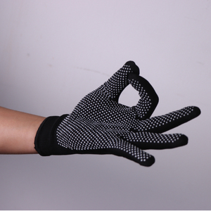 13 ölçer Polyester örme çift taraflı kaymaz mavi PVC noktalar kaplı nefes emek güvenliği çalışma eldivenler - Product Image 5