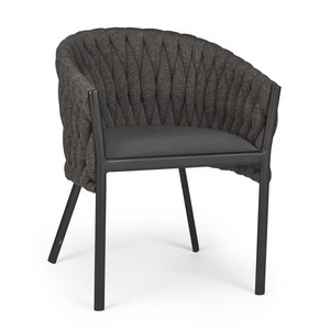 Conjunto de Mesa y Sillas de Madera de Teca Apilables de Estilo Mediterráneo Moderno, Resistentes a la Intemperie, para Comedor al Aire Libre, para Hotel o Villa, Uso Durante Todo el Año - Product Image 5