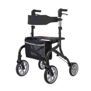 <span class=keywords><strong>Déambulateur</strong></span> pliable à <span class=keywords><strong>4</strong></span> <span class=keywords><strong>roues</strong></span> <span class=keywords><strong>tout</strong></span>-<span class=keywords><strong>terrain</strong></span> en aluminium de 10 pouces pour adultes, usage intérieur/extérieur, vente en gros TRA38M - Product Image 1
