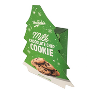 Boîte d'emballage personnalisable en forme de sapin de Noël en carton recyclé biodégradable et écologique avec paillettes pour cadeaux de Noël et bonbons