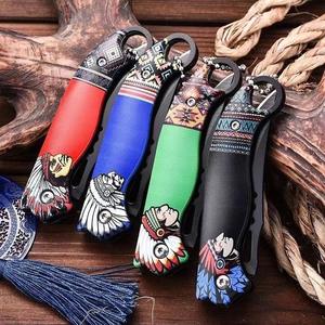 Hongrui indiano 3D stampa manico in plastica coltello da tasca per campeggio all'ingrosso coltello pieghevole esterno leggero 3 cr13 lama EDC - Product Image 5