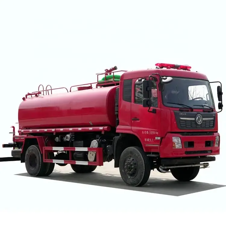 China Dongfeng Tianjin 12ton Greens Bewässerungs wagen 4x2 Wassertank wagen zu verkaufen