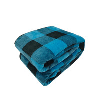 Usine de qualité personnalisée anti-boulochage chaud Plaid corail polaire en peluche couverture polaire pour lit canapé maison