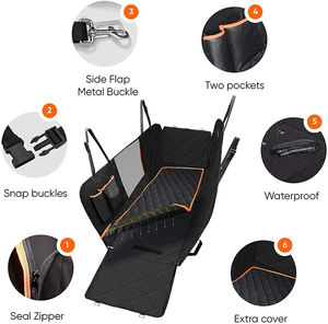 Qbellpet Fabrikanten Die 600d Oxford Auto Achterbank Hond Huisdier Barrière Kussen Bedhoes Verkopen - Product Image 2