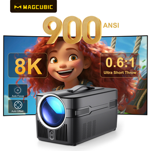 Proyector Magcubic HY450C con Ultra Corta Distancia de Proyección, Auto Offset, 900 ANSI, Asistente de Voz, H716, 1080P, 4K Electrónico - Product Image 1