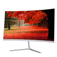 Moniteur de jeu d'ordinateur à écran incurvé LED sans cadre 144hz 24 pouces