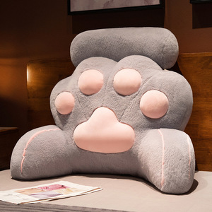 <span class=keywords><strong>Coussin</strong></span> <span class=keywords><strong>de</strong></span> <span class=keywords><strong>maternité</strong></span> en forme <span class=keywords><strong>de</strong></span> patte <span class=keywords><strong>de</strong></span> chat, oreiller <span class=keywords><strong>de</strong></span> grossesse en peluche douce avec soutien du dos et du ventre pour un repos confortable - Product Image 1