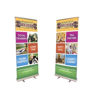 Venta directa Versátil Soporte de pancarta de moda Edición especial Equipo de publicidad de exhibición enrollable en stock - Product Image 1