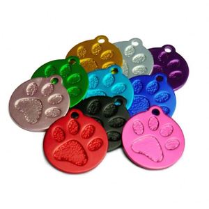 Placa de Identificación Personalizada para Mascotas, Etiqueta de Aluminio para Perros, Placa de Identificación con Nombre en Blanco, Colgante con Logotipo Personalizado, Grabado Láser Personalizado con Texto - Product Image 3