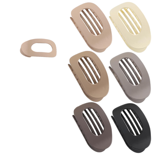 <span class=keywords><strong>Pince</strong></span> <span class=keywords><strong>à</strong></span> cheveux élégante en forme de <span class=keywords><strong>bec</strong></span> de canard, ronde et plate avec griffe, confortable, en plastique et en acétate, griffes pour cheveux en PC - Product Image 4