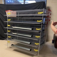 Cage à Cailles Verticale à Cinq ou Six Niveaux, Cage d'Élevage de Cailles à 6 Niveaux et 12 Emplacements