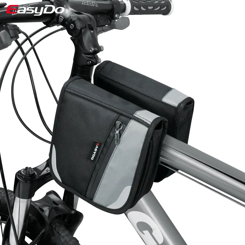 EASYDO Su Geçirmez Bisiklet Çantaları Çerçeve Ön tüp çanta MTB Yol Bisiklet Panniers