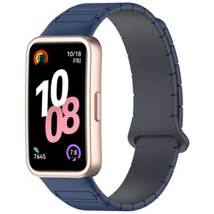 Cinturino magnetico colorato Smart Watch fibbia orologio sportivo cinturino in Silicone per <span class=keywords><strong>Huawei</strong></span> Band 10 <span class=keywords><strong>9</strong></span> 8 Smart Watch Band - Product Image 3